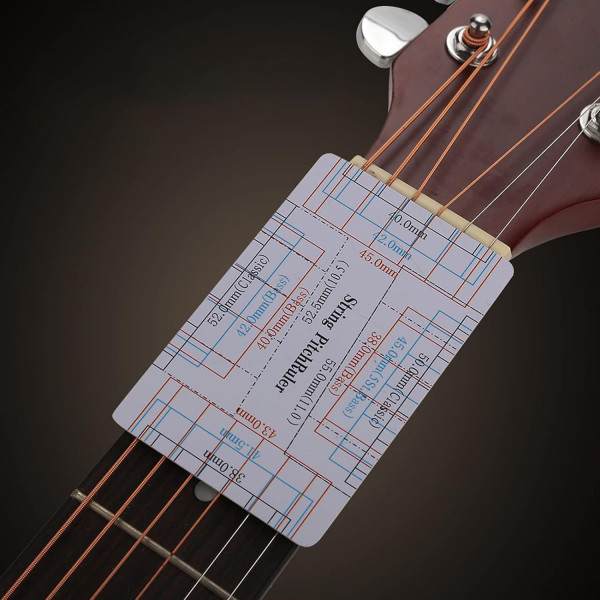 Fritz Ruler String Action Gauge String Pitch Ruler